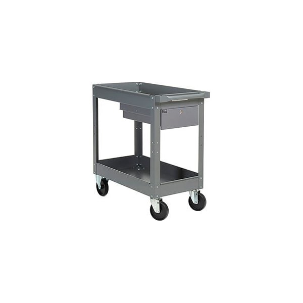 Global Industrial Stock Cart, Steel, 30 in L, 16 in W, 32 in H 988836 - main